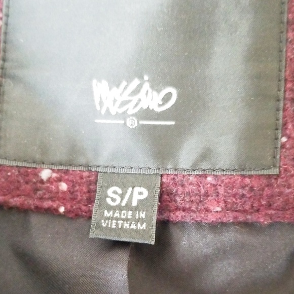 womens mossimo jacket hollyhock small - Picture 6 of 6